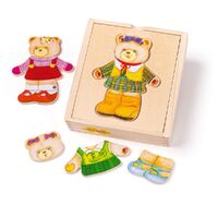 Bigjigs - Mrs Bear Puzzle