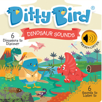 Ditty Bird - Dinosaur Sounds Board Book