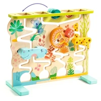 Djeco - Cascadou Wooden Sliding Maze Puzzle