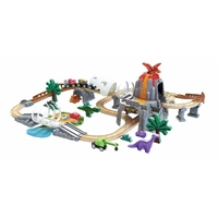 Hape - Dino Railway Adventure Set
