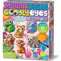 4M - Mould & Paint - Googly Eyes Animals