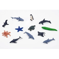 Mojo - Sealife Animals Figurine Set 12pc