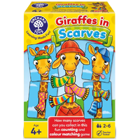 Orchard Toys - Giraffes In Scarves 