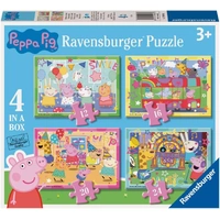 Ravensburger - Peppa Pig 4 Puzzles In A Box