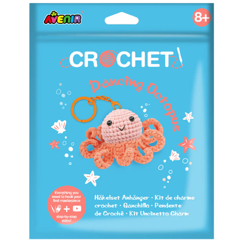Avenir - Crochet Keychain - Octopus