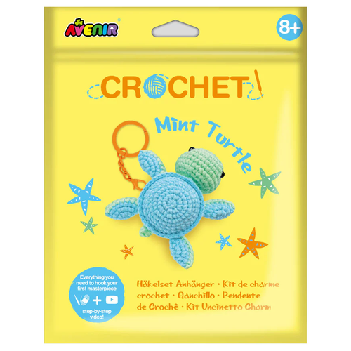 Avenir - Crochet Keychain - Turtle