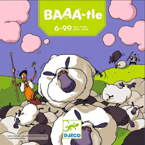 Djeco - Baaa-tle Sheep Strategy Board Game