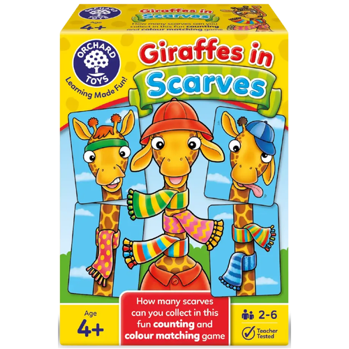 Orchard Toys - Giraffes In Scarves 