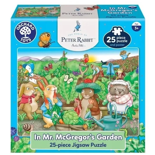 Orchard Toys - Peter Rabbit In Mr McGregor's Garden Puzzle 25pc