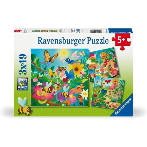 Ravensburger - Bugs, Bugs, Bugs Puzzle 3x49pc