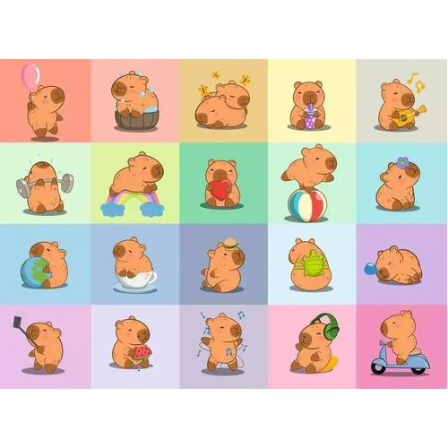 Ravensburger - Capybara Puzzle 100pc