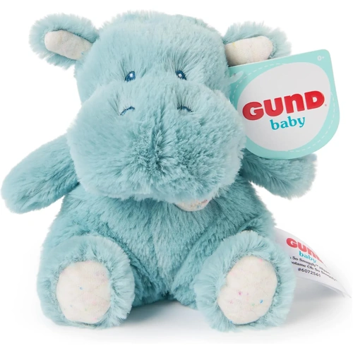 Gund - Oh So Snuggly - Hippo Plush Toy 16cm